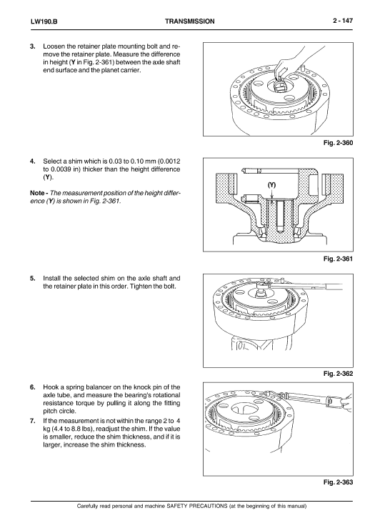 New Holland Lw190.b Wheel Loaders Service Manual