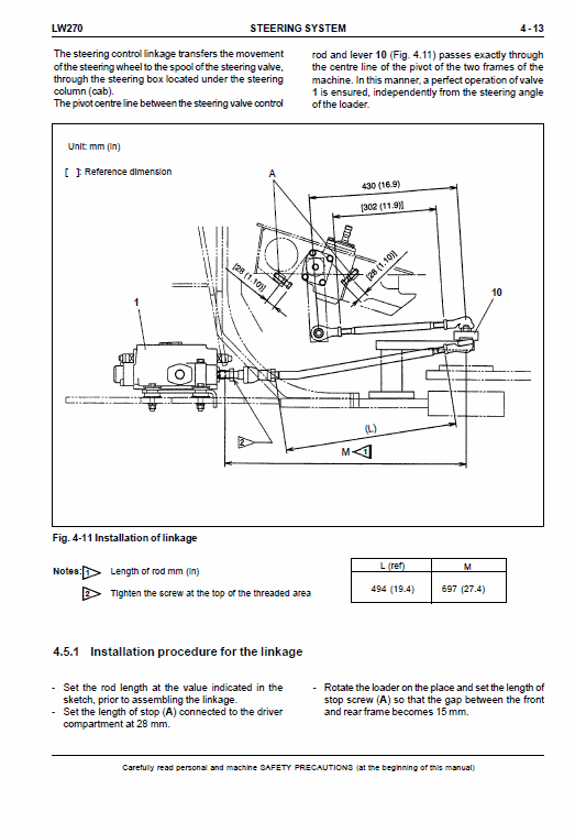 New Holland Lw270 Wheel Loaders Service Manual