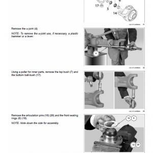 New Holland Lm5020, Lm5030 Tier 3 Telescopic Handler Service Manual