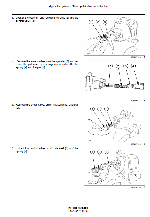 New Holland Td65f, Td75f, Td85f Tractor Service Manual