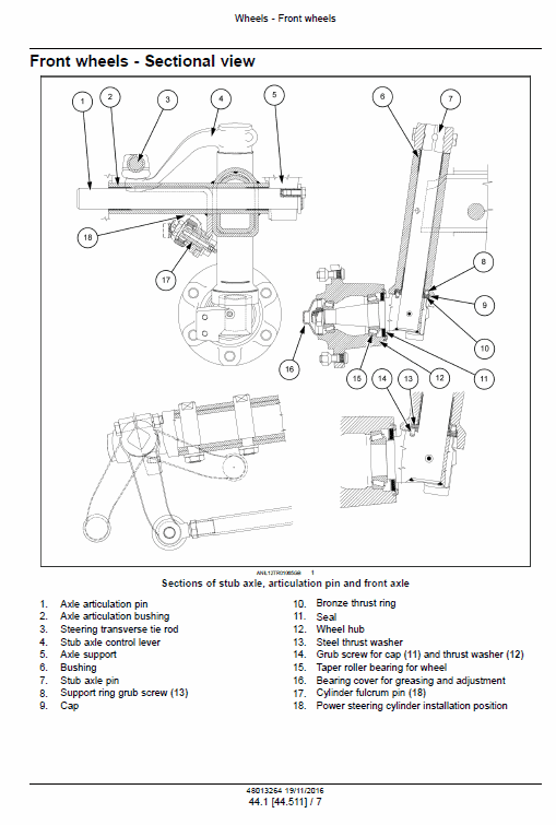 New Holland Td95d Hc Tractor Service Manual