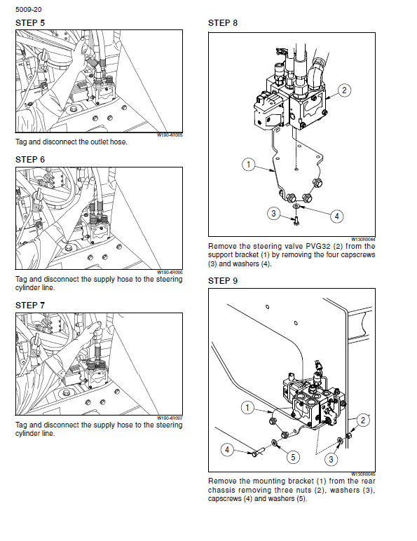 New Holland W130c Wheel Loader Service Manual