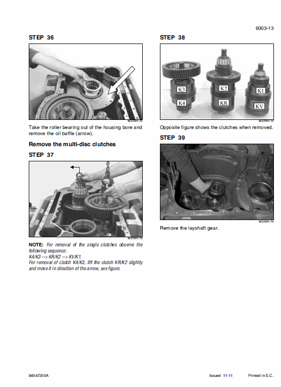 New Holland W270c, W300c Wheel Loader Service Manual