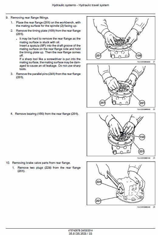 New Holland E35bsr, E39bsr Mini Excavator Service Manual