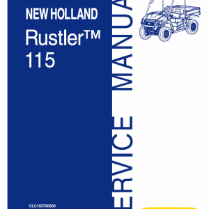 New Holland 115 Rustler Service Manual