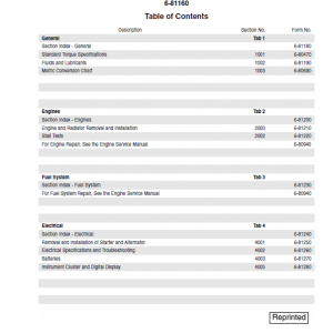 New Holland W110, W130 Wheel Loader Service Manual