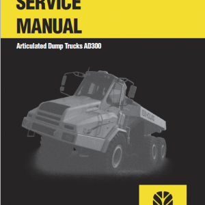 New Holland Ad300 Dump Truck Service Manual