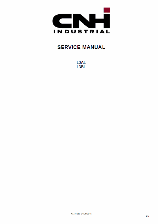 Cnh L3al, L3bl Tier 3 Engine Service Manual