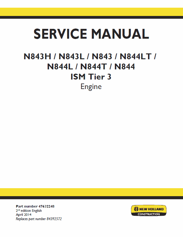 Ism Tier 3 Engine Service Repair Manual