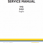 New Holland S4q, S4q2 Engine Service Manual