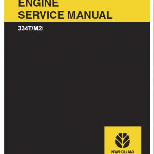 New Holland F4CE0354A 334T M2 Engine Service Manual