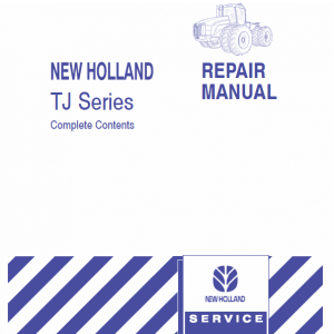 New Holland Tj275, Tj325, Tj375, Tj450 Tractors Service Manual