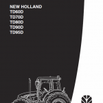New Holland Td60d, Td70d, Td80d, Td90d, Td95d Tractor Service Manual