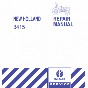 New Holland 3415 Tractor Service Manual