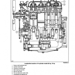 New Holland 4835, 5635, 6635, 7635 Tractor Service Manual