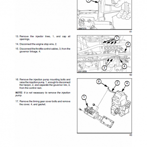 New Holland 3415 Tractor Service Manual