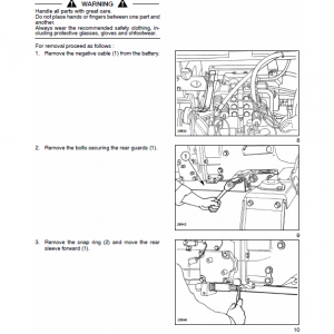 New Holland Tn75fa, Tn85fa, Tn95fa Tractor Service Manual