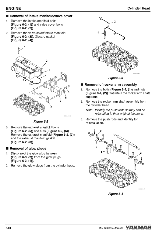 Yanmar 3tnm74f, 3tnv74f, 3tnv80f Engines Repair Service Manual