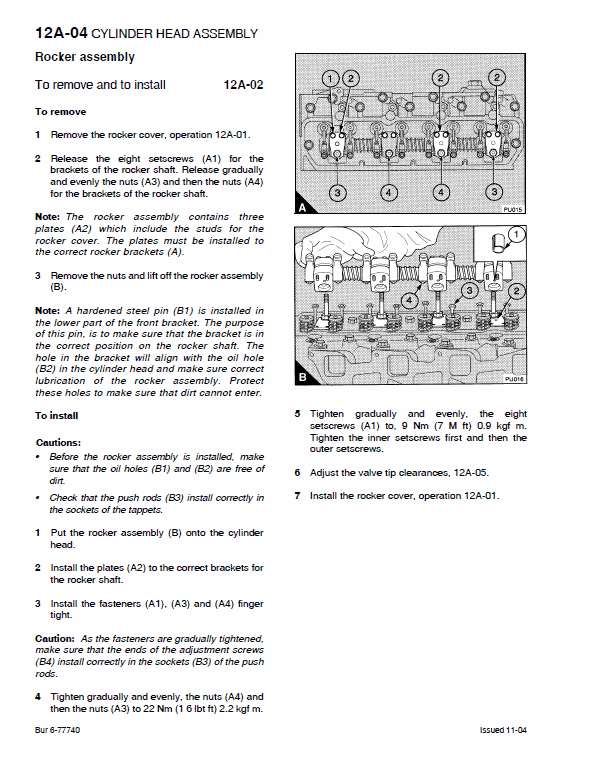 Perkins 700 Series Engine Service Manual