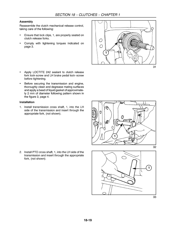 New Holland Tt60a, Tt75a Tractor Service Manual