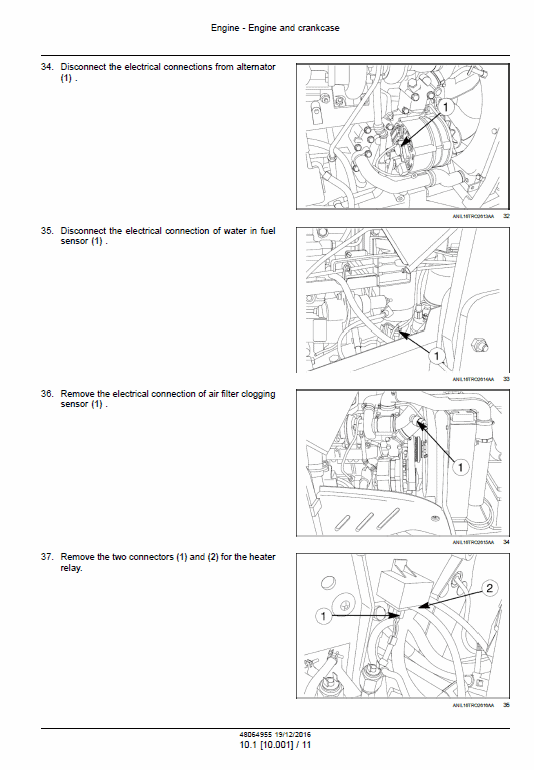 New Holland Td4020f, Td4030f,  Td4040f Tractor Service Manual