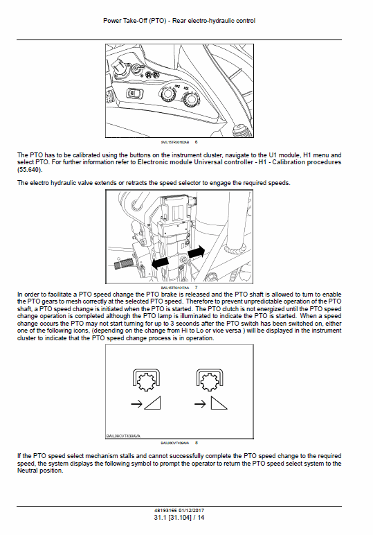 New Holland T7.290, T7.315 Tractor Service Manual