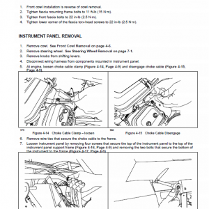 New Holland 115 Rustler Service Manual