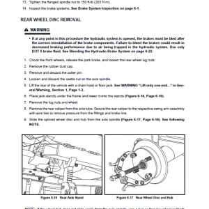 New Holland 120, 125 Rustler Service Manual