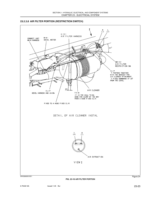 New Holland Eh30.b, Eh35.b Excavator Service Manual