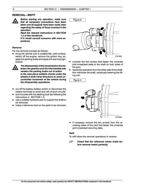 New Holland Ad300 Dump Truck Service Manual