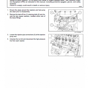 New Holland Tt35, Tt40, Tt45 Tractor Service Manual