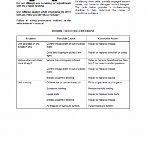 New Holland Mz14h, Mz16h, Mz18h Mower Tractor Service Manual