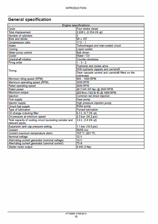 Cnh Vm Motori R 753 Ie4 Tier 4b And Stage Iv Engine Service Manual