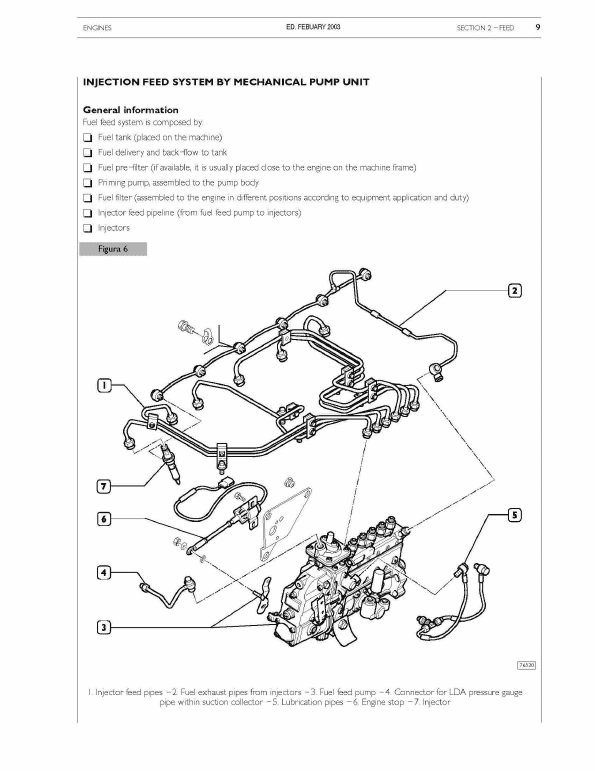 New Holland 445 M2, 445t M2, 668t M2 Engine Service Manual