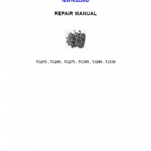 CNH 8.3 & 9.0L 6 Cylinder, 24 Valve Engine Manual - Image 2