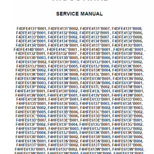 NEF Tier 4B Final and Stage IV Engine Service Manual