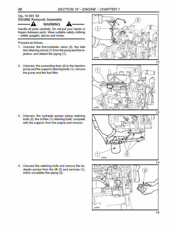 New Holland T55, T65, Tn70, Tn75 Tractor Service Manual