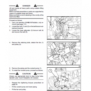 New Holland Tk76, Tk85, Tk85m Tractor Service Manual