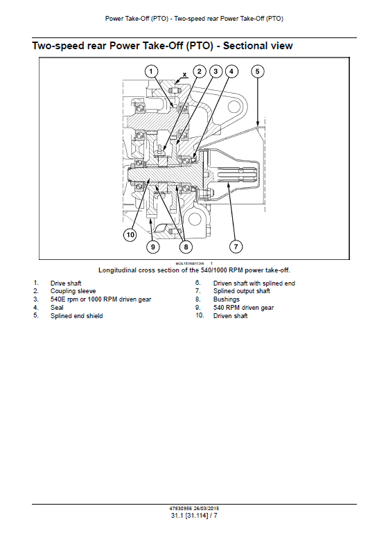 New Holland Tk4030v, Tk4050, Tk4050m, Tk4060 Tractor Service Manual