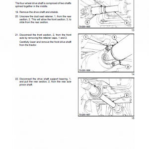 New Holland 70, 70a Tractor Service Manual