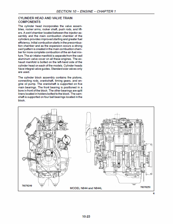 New Holland T2310, T2320, T2330 Tractor Service Manual