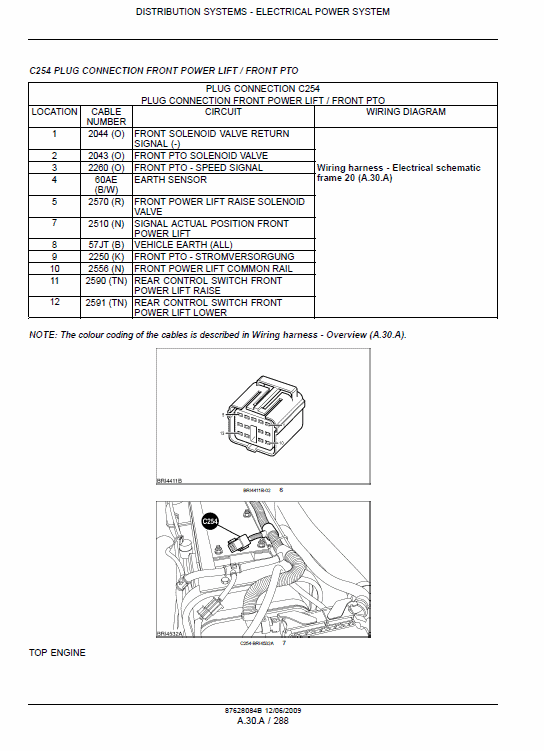 New Holland T7030, T7040, T7050, T7060 Tractor Service Manual