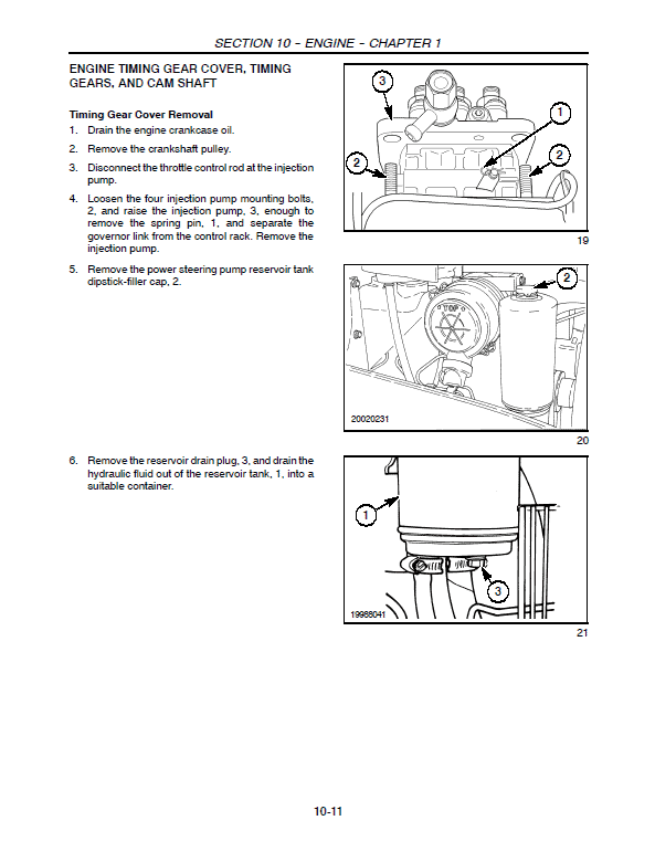 New Holland Tc29d, Tc33d Tractor Service Manual