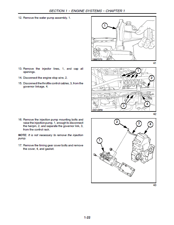 New Holland 3415 Tractor Service Manual