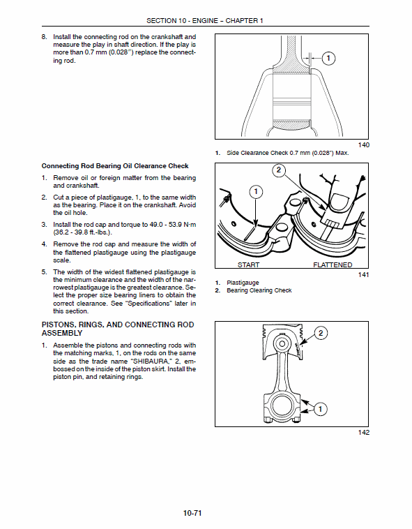 New Holland Tc35d, Tc40d, Tc45d Tractor Service Manual