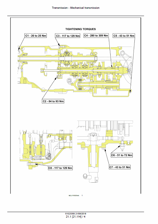 New Holland T4.80lp, T4.90lp, T4.100lp, T4.110lp Tractor Service Manual