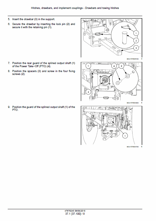 New Holland T4.90, T4.100, T4.110, T4.120 Tractor Service Manual