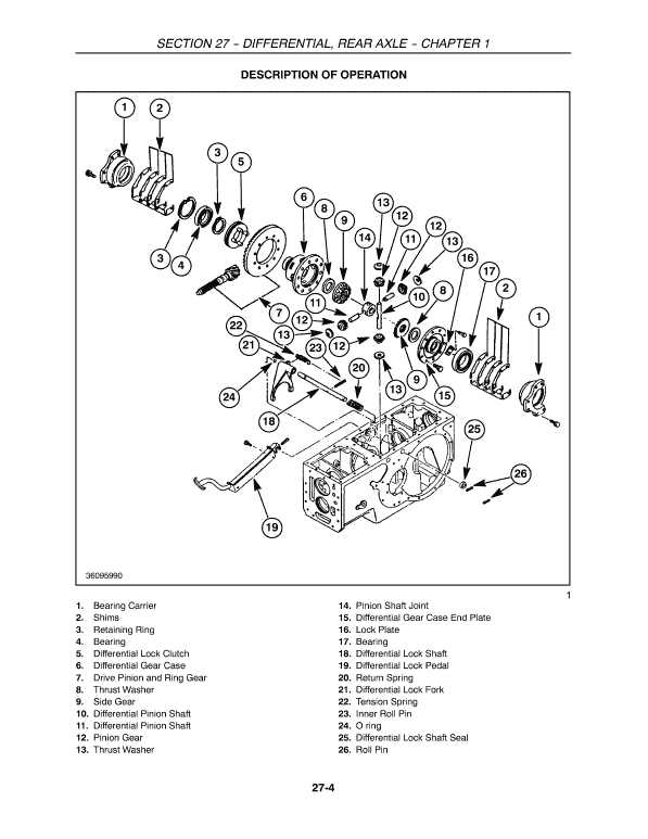 New Holland T1530 Tractor Service Manual