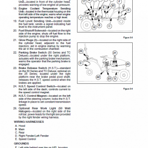 New Holland Tc25, Tc29, Tc33 Tractor Service Manual