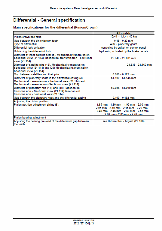 New Holland Td4040f Tractor Service Manual